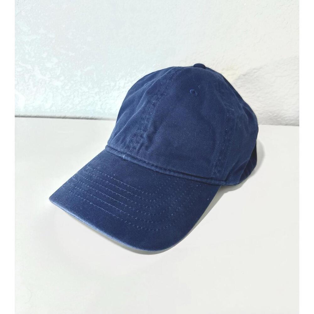 George Mens Baseball Cap Strapback Hat Navy Blue Adjustable Lightweight One Size